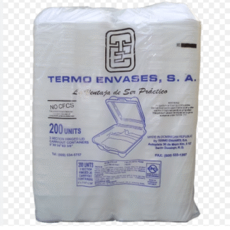 771 Bandeja 8x8 c/d Termo Envases 2/100 (002)